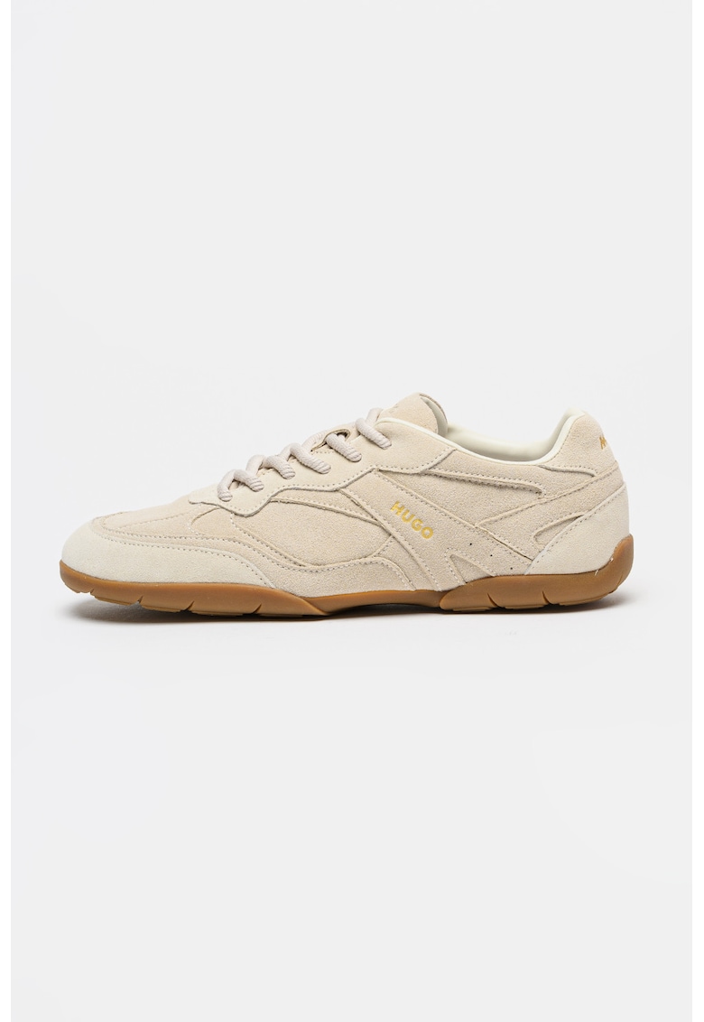 Pantofi sport din piele intoarsa Keeston - Bej deschis