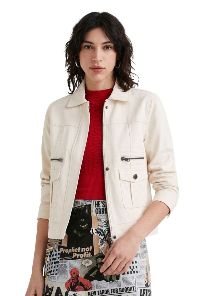 Jacheta din piele ecologica Primavera