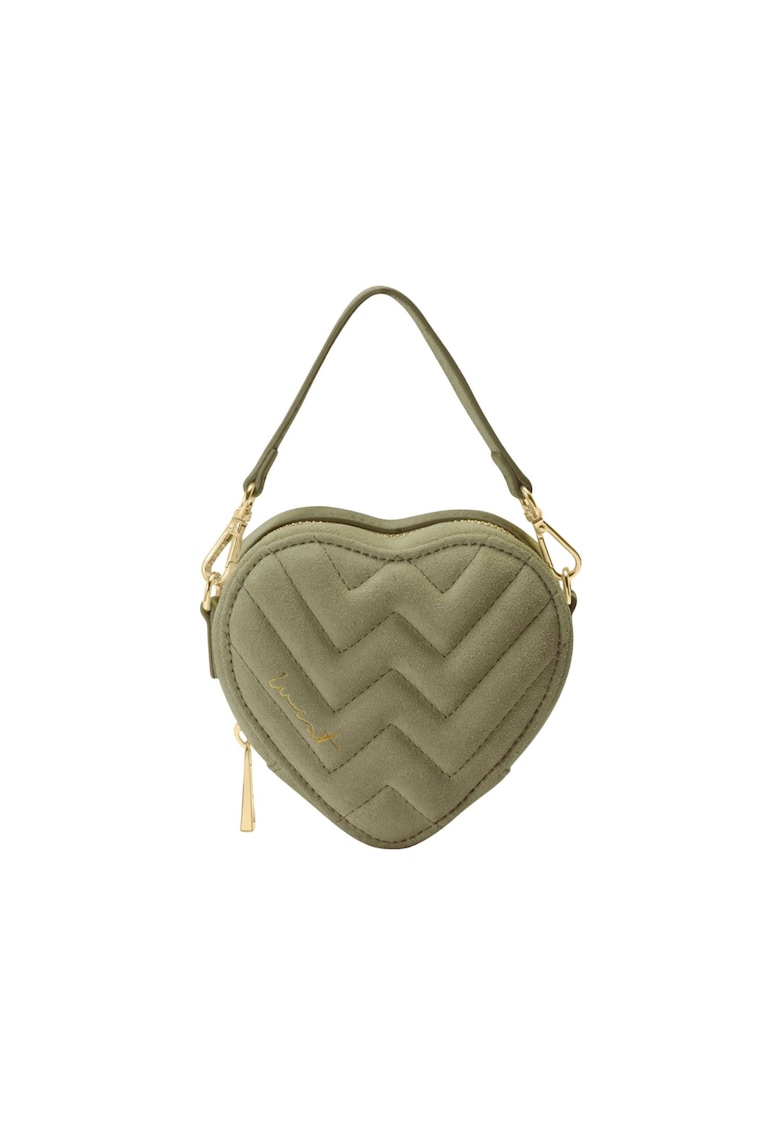 Geanta mini crossbody in forma de inima