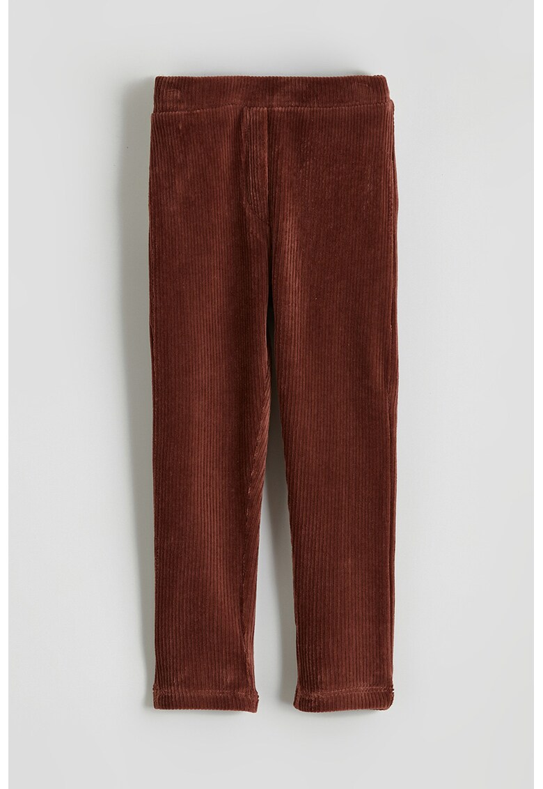 Colanti cu aspect striat - Maro cognac