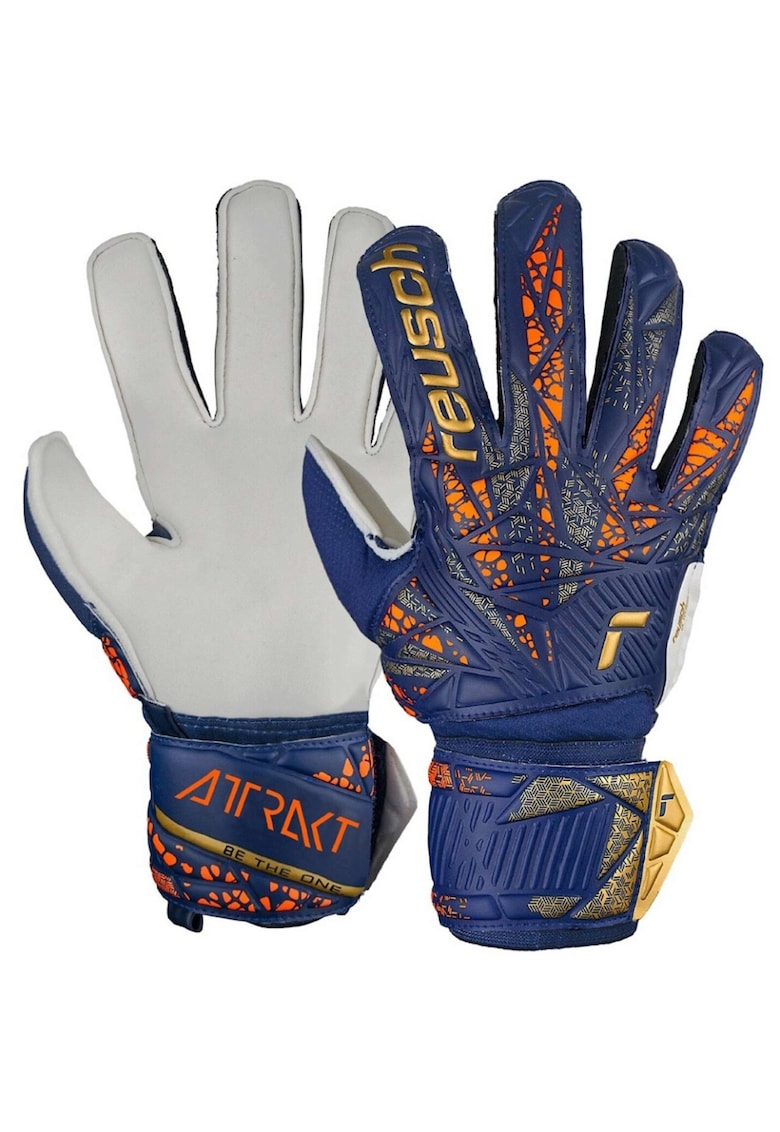 Manusi portar Attrakt Solid - bleumarin/alb -