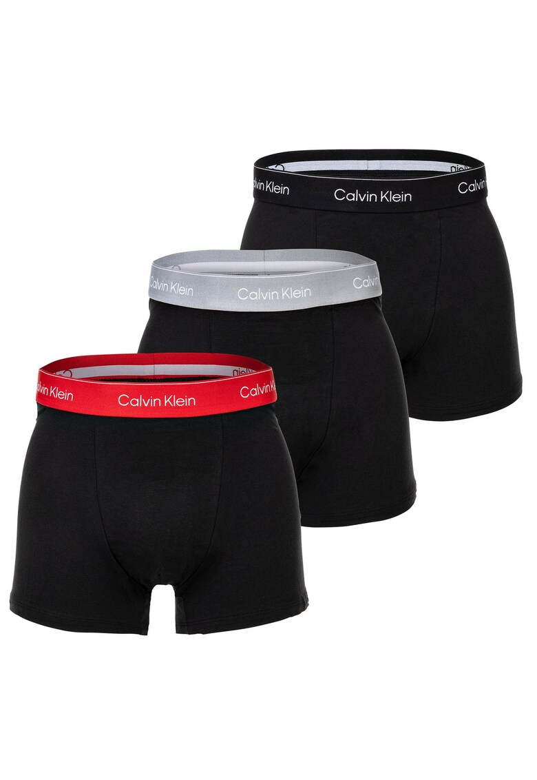 Set de boxeri relaxed fit Icon - 3 perechi - Rosu/Negru/Gri