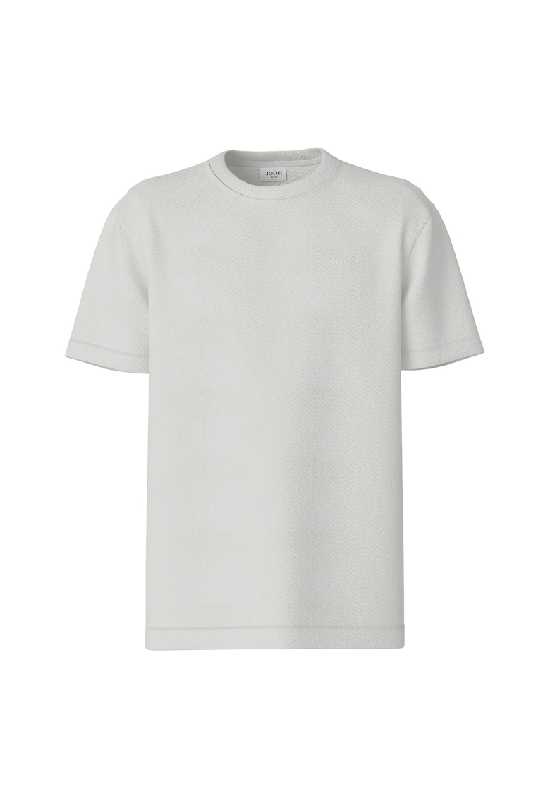 JOOP Jeans JOOP! - Tricou cu decolteu la baza gatului Amareus - Alb