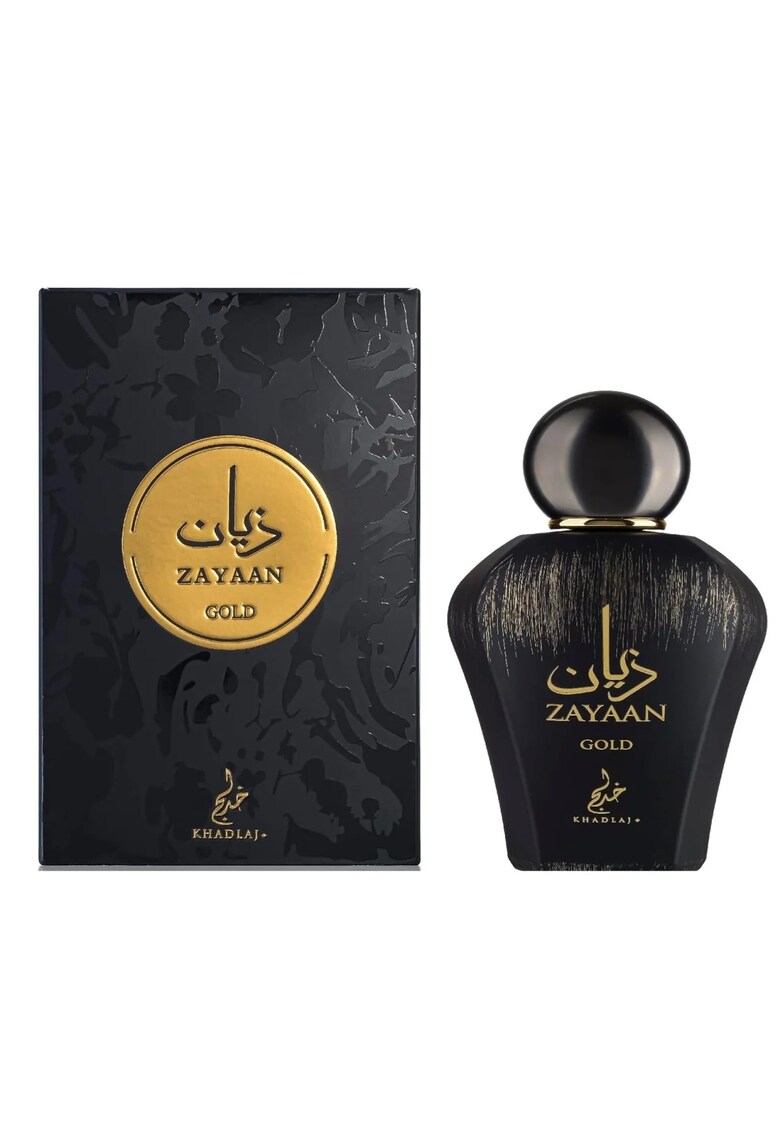 Apa de Parfum Zayaan Gold - Barbati - 100 ml - Note Condimentate si Fructate - Baza Balsamica
