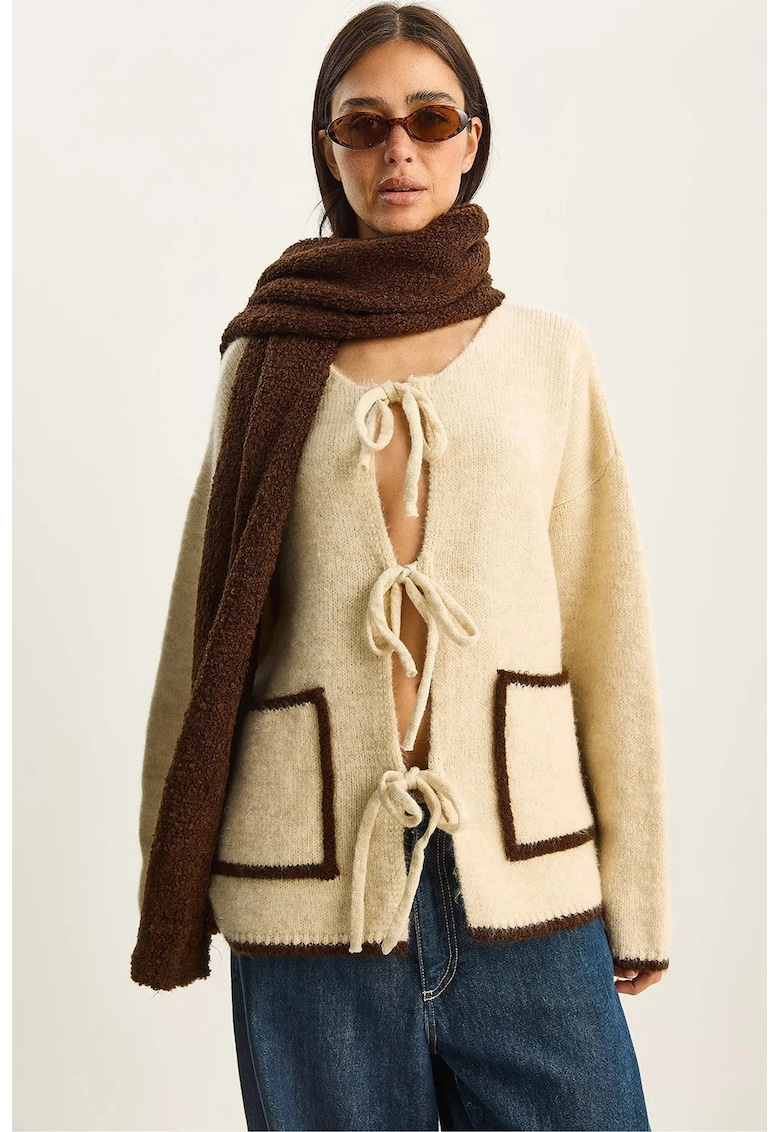 Cardigan dama bej - One Size