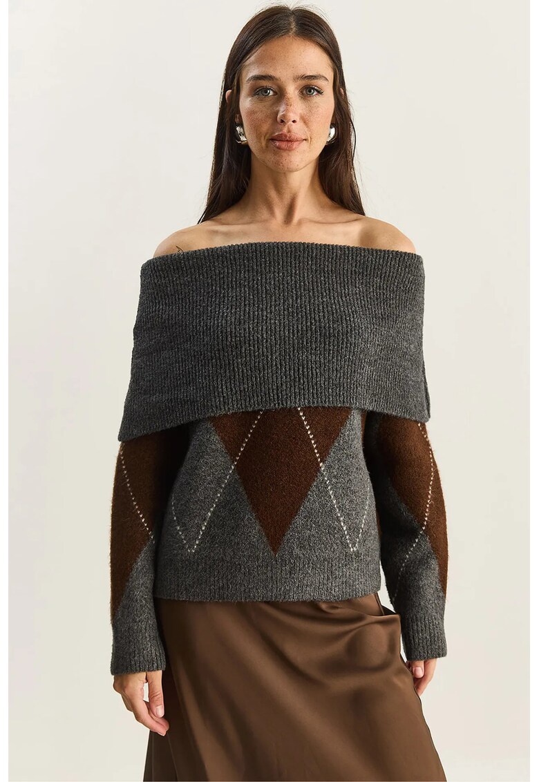 Pulover dama maro - One Size