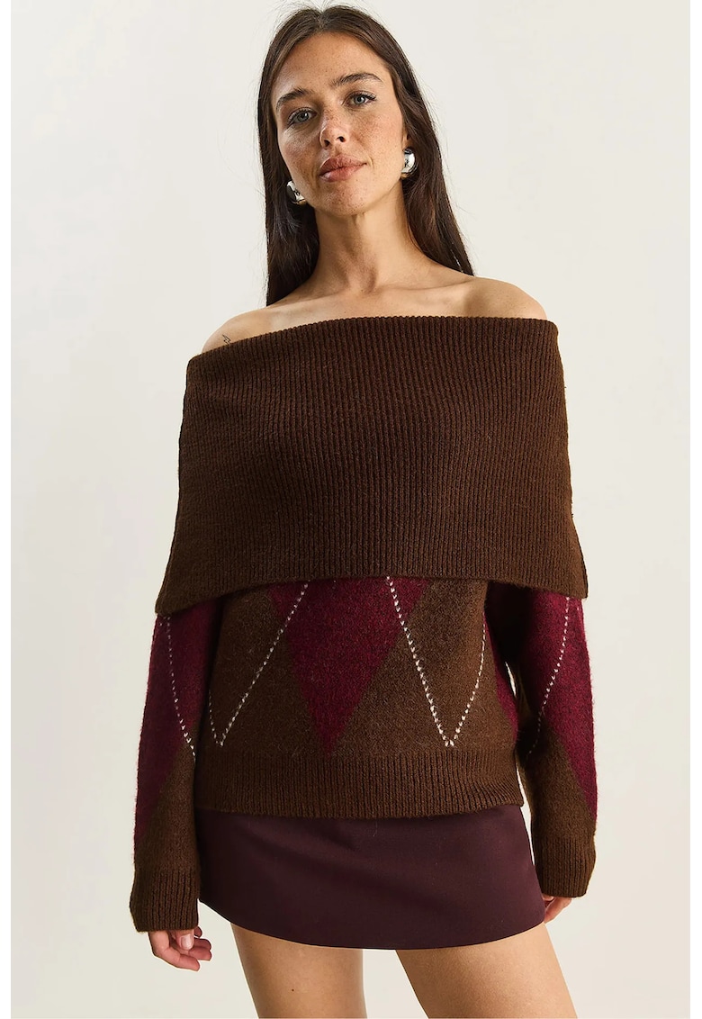 Pulover dama maro - One Size