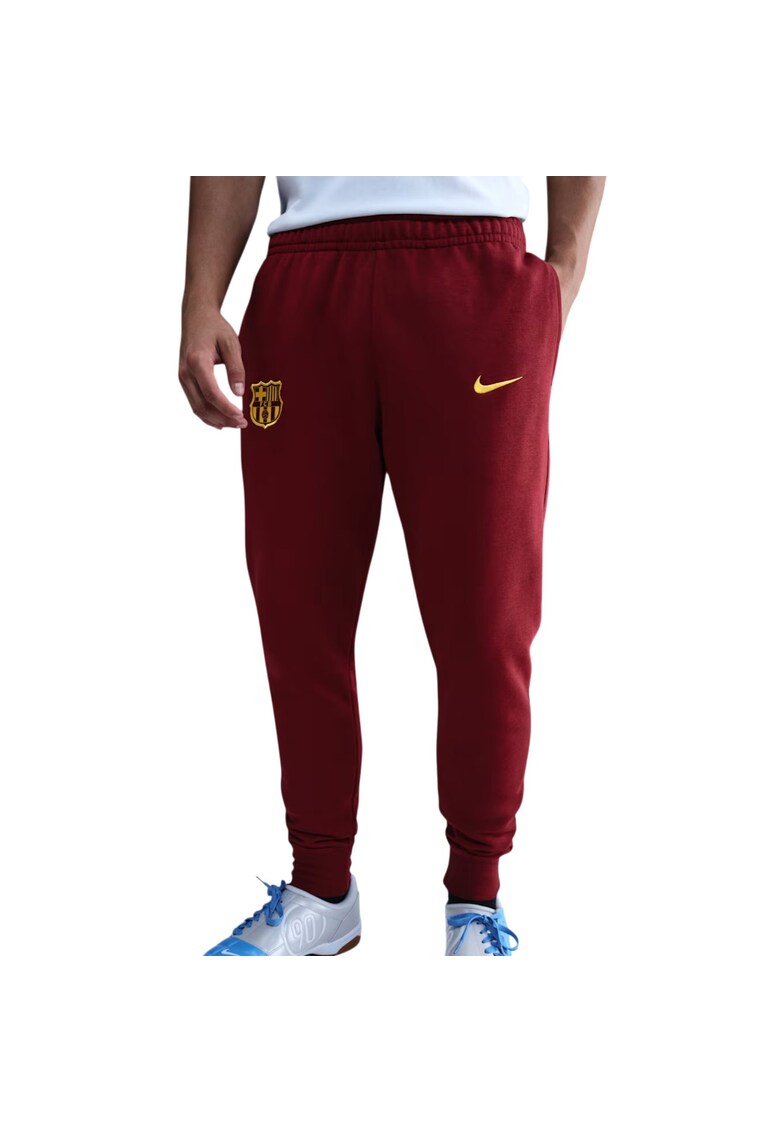 Pantaloni FCB Club JGGR FT SE GX 53006 - Rosu