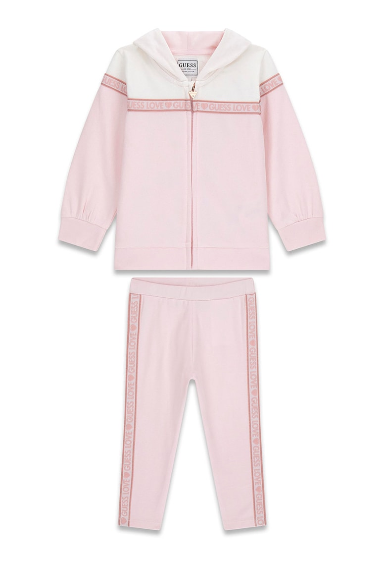 Trening cu detaliu logo - Roz pal