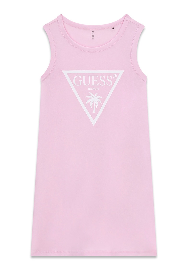 Rochie din bumbac cu imprimeu - Lila