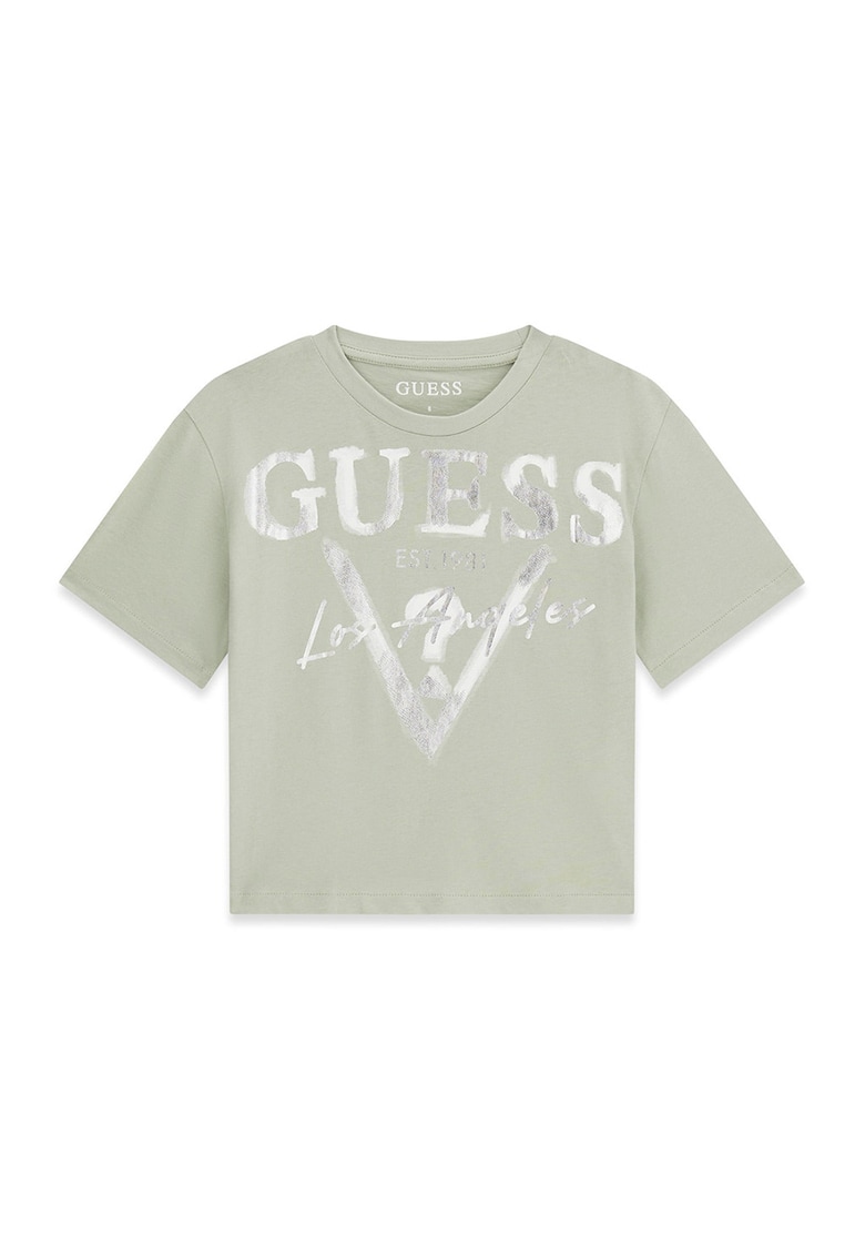 Tricou din bumbac cu logo
