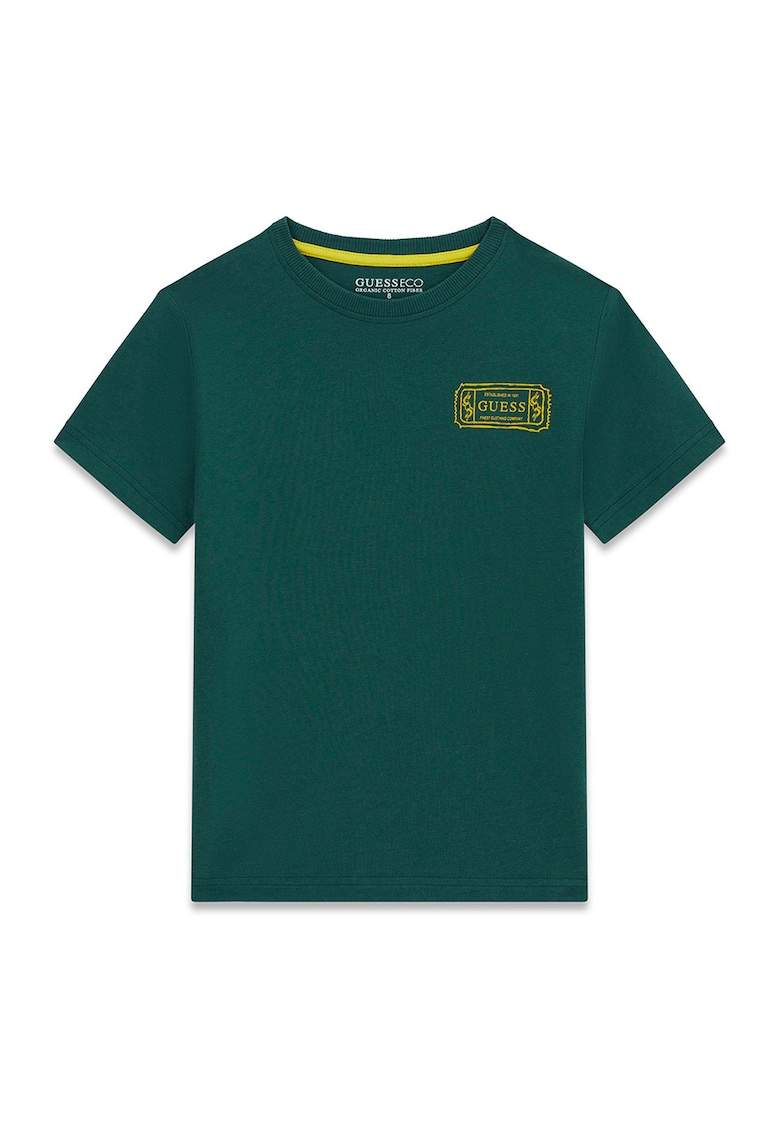 Tricou cu imprimeu logo - Verde englez