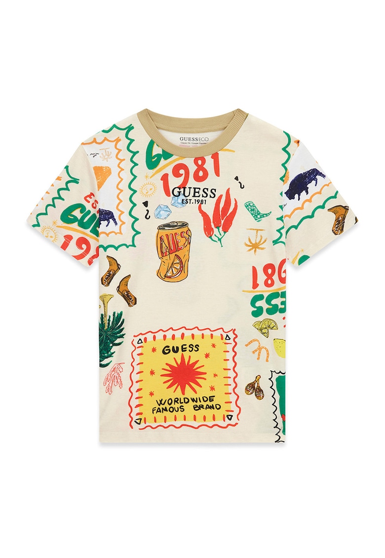 Tricou regular fit cu imprimeu grafic