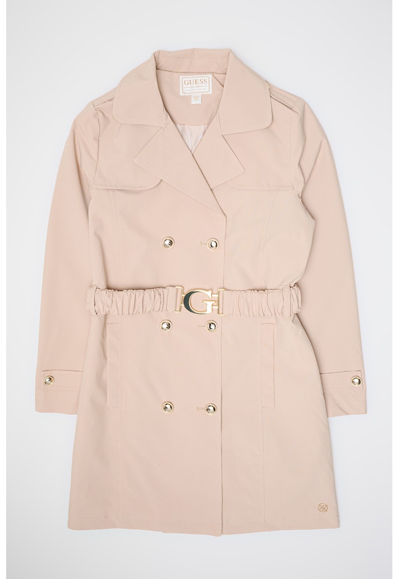 Trenci cu o curea in talie - Maro nisip