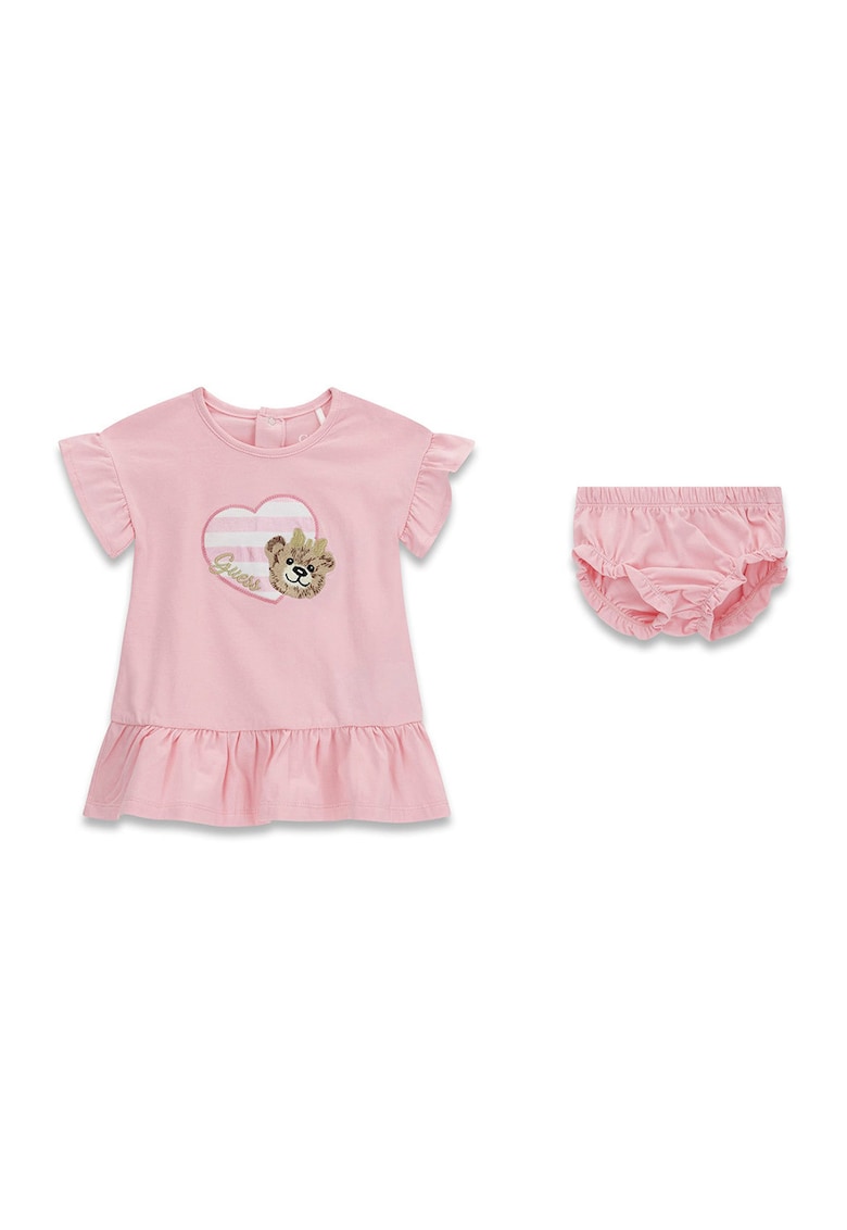 Set de rochie si chiloti - Roz