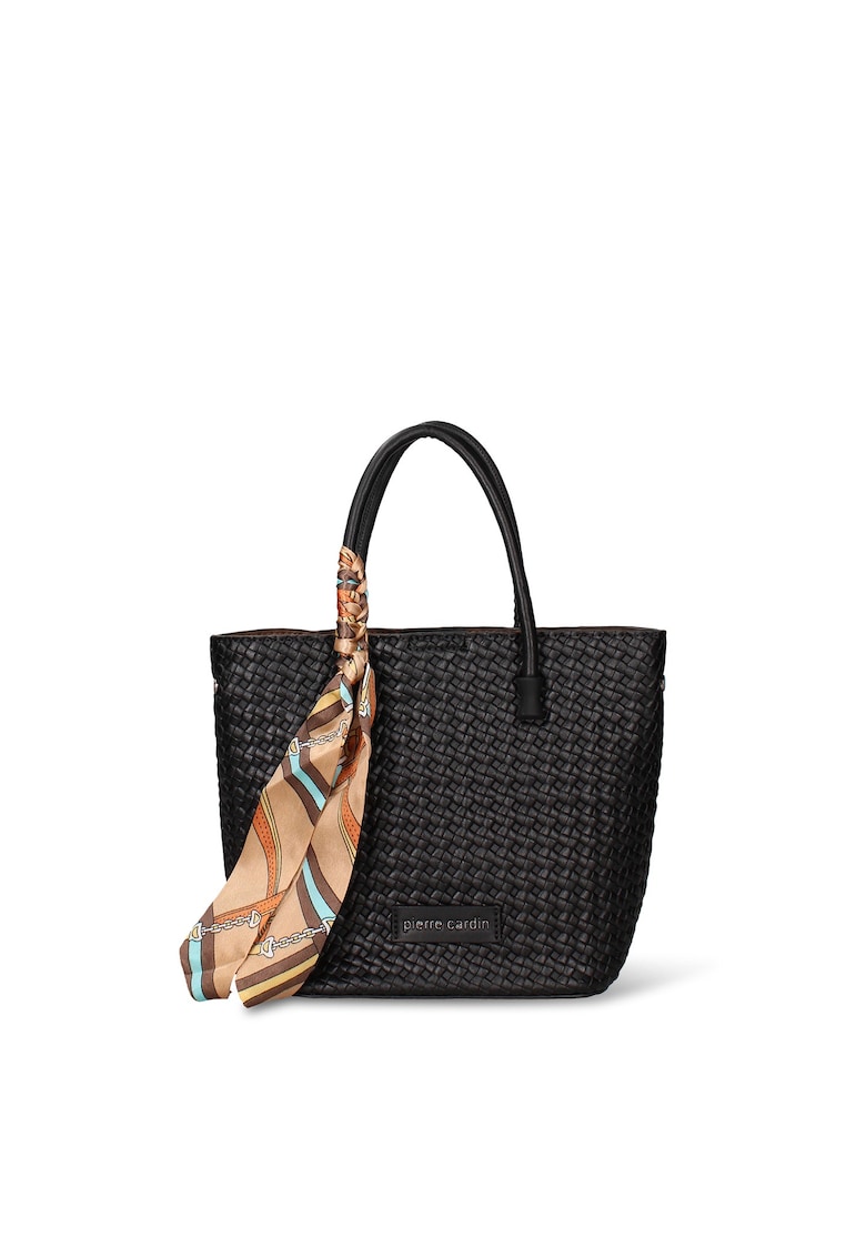 Geanta shopper de piele ecologica Emberly Pro - Negru