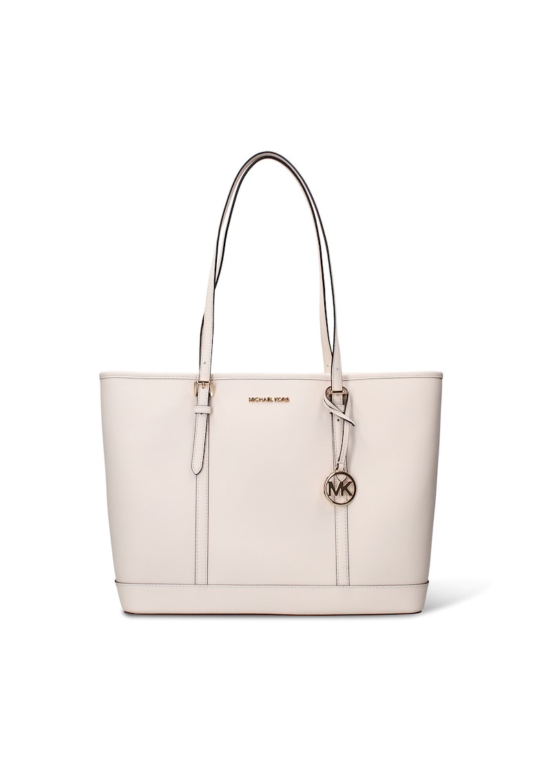 Geanta shopper de piele Valoria Nova - Crem