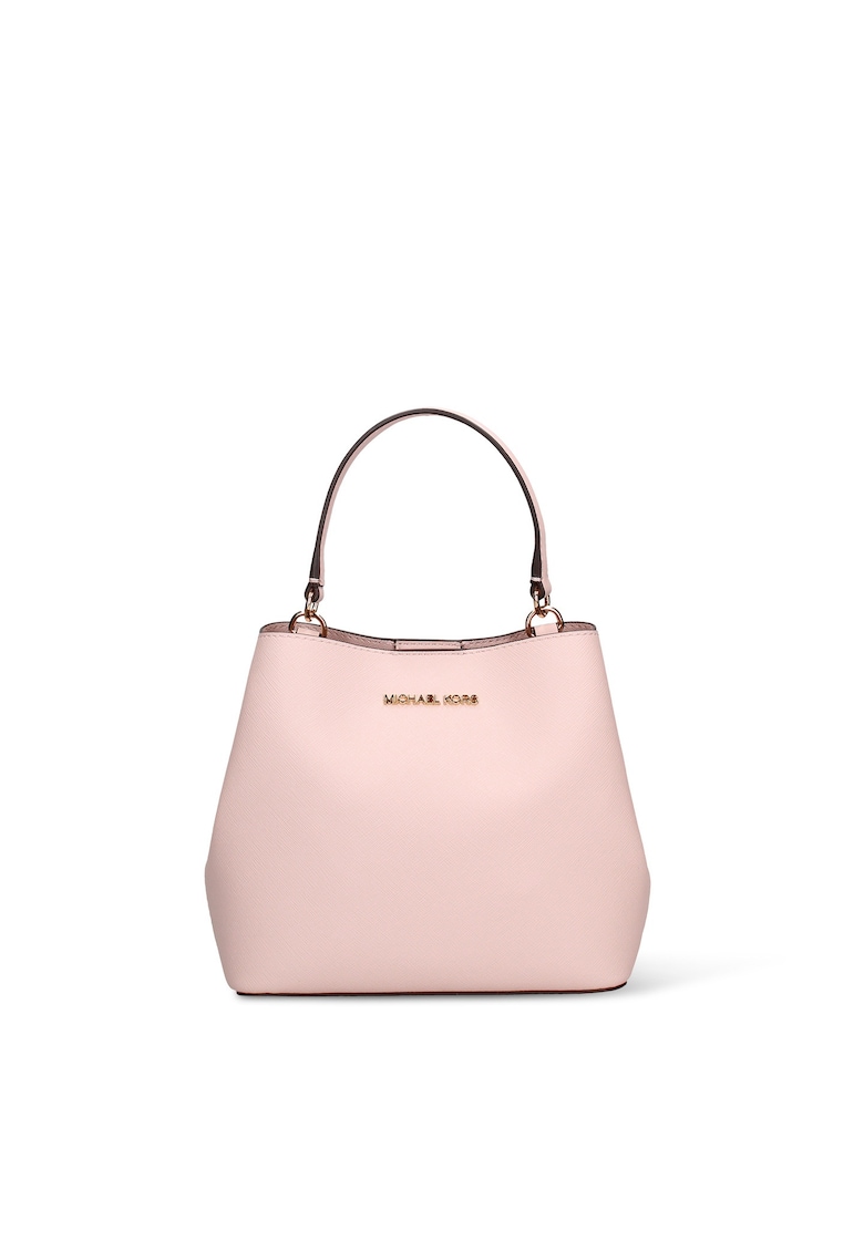 Geanta cu bareta detasabila de umar Aurelia Elite - Roz pastel