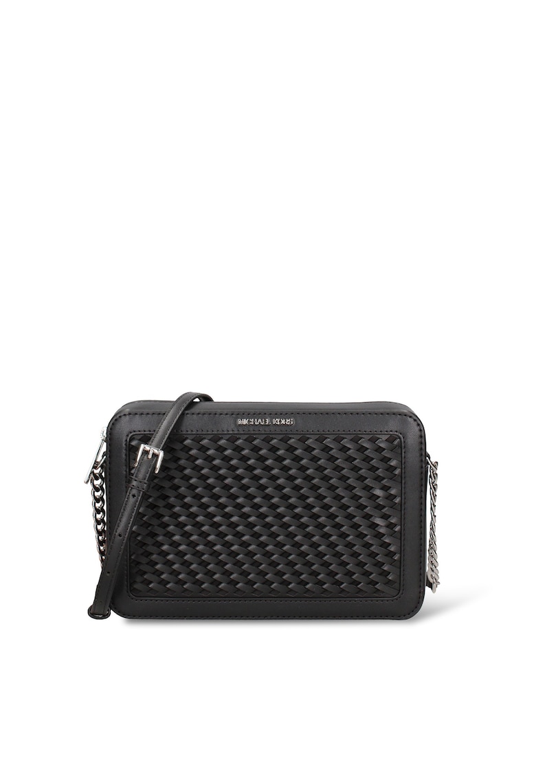 Geanta crossbody de piele ecologica Erdana Chic - Negru