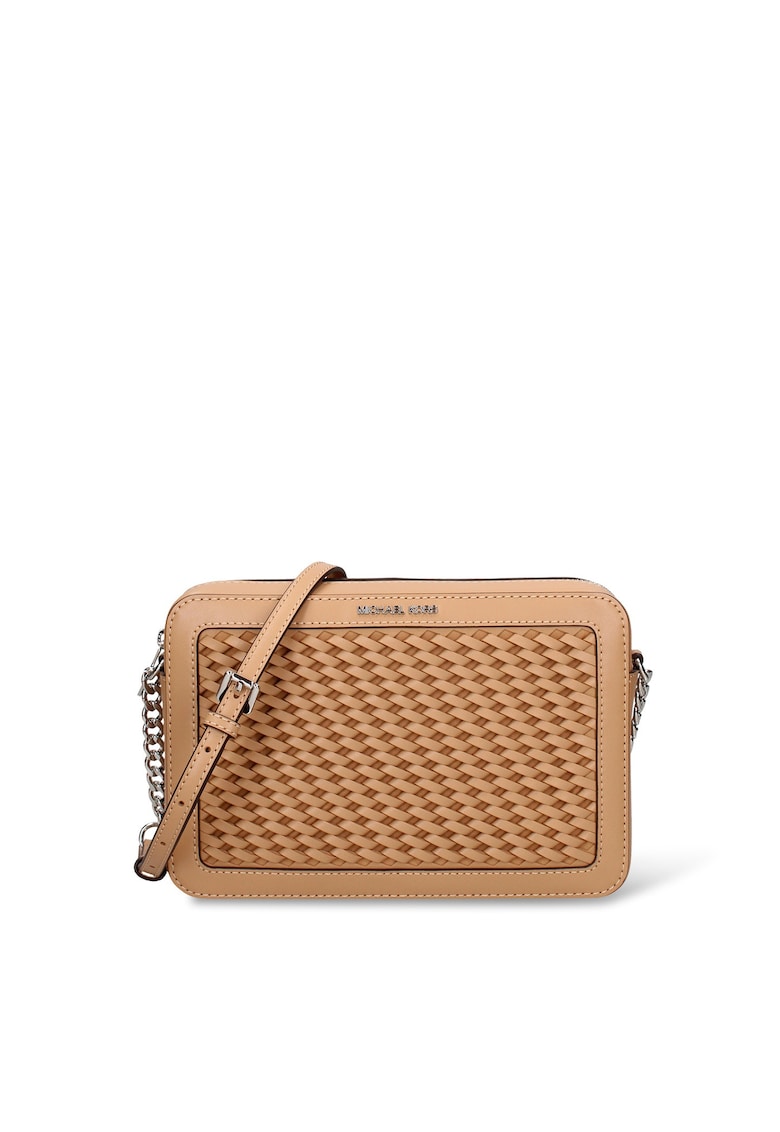 Geanta crossbody de piele ecologica Erdana Chic - Maro camel