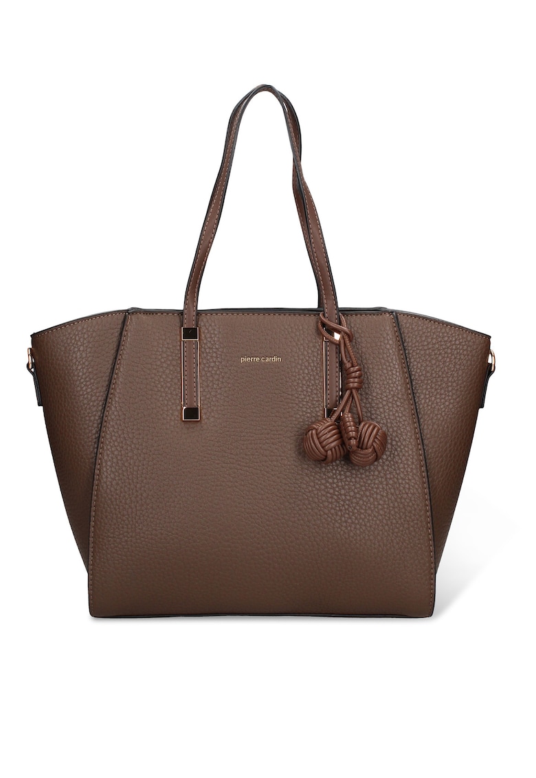 Geanta de piele ecologica cu bareta de umar si canafi Seraphina Ultra