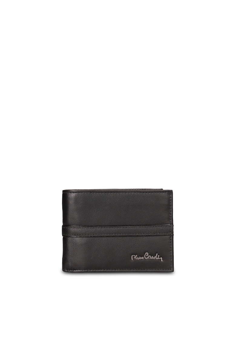 Portofel din piele Astero Plus - Negru