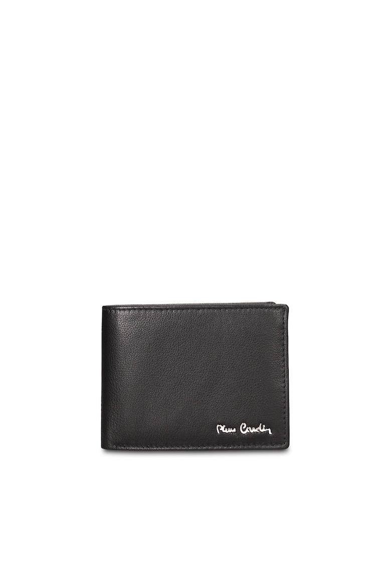 Portofel pliabil din piele Erewhon Chic - Negru
