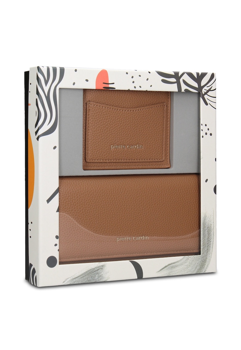 Set de portofel si portcart Celeste Ultra - 2 piese