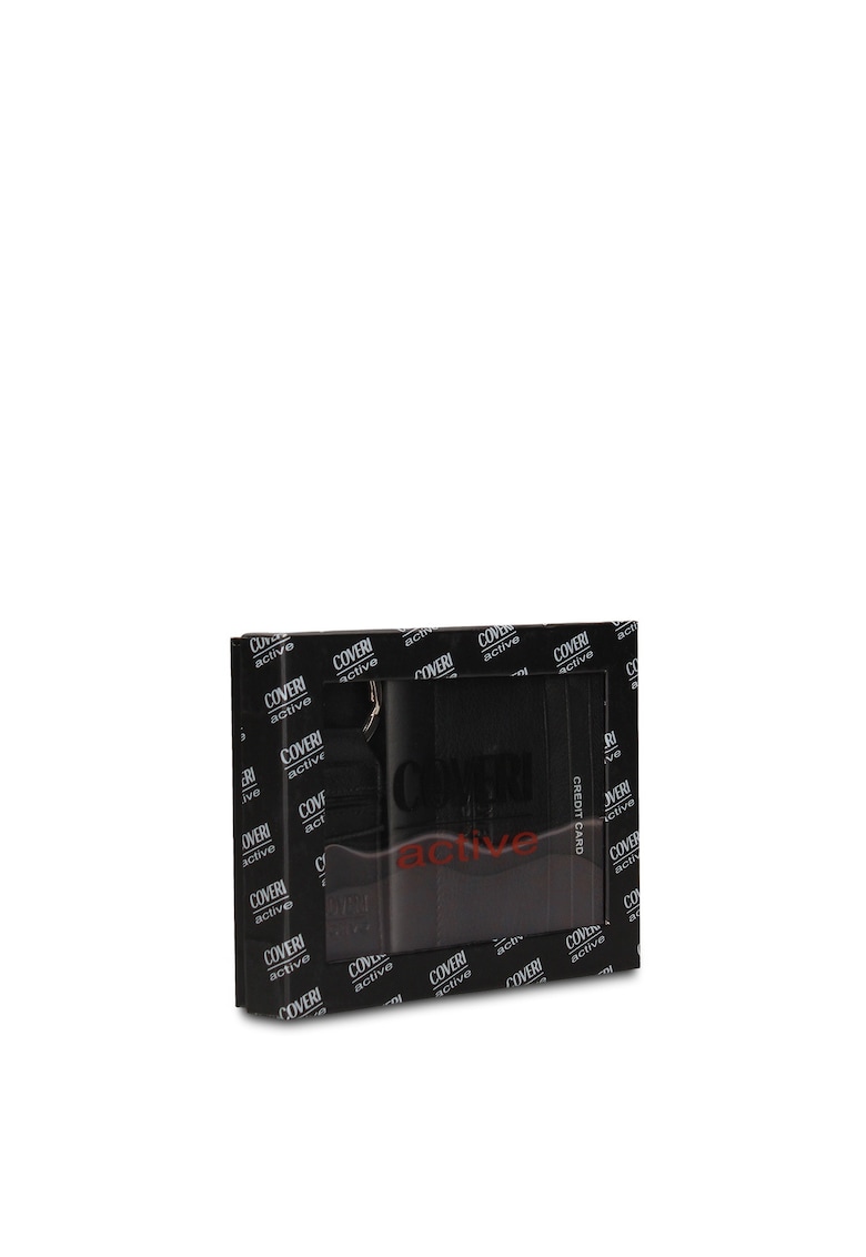 - Set de portcart de piele si breloc Novaris Ultra - 2 piese