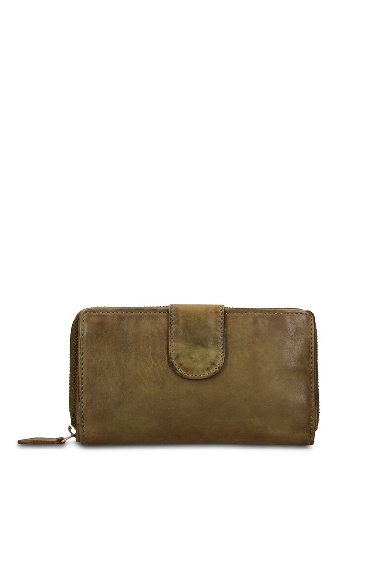 Portofel din piele Valerian Elite - Kaki