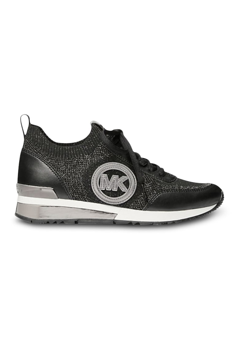 Pantofi sport cu strasuri Valoria - Gri inchis