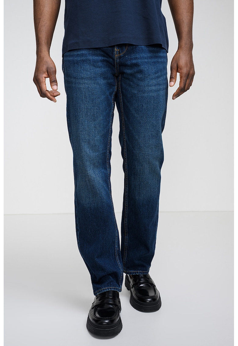 Blugi drepti regular Mason - Bleumarin