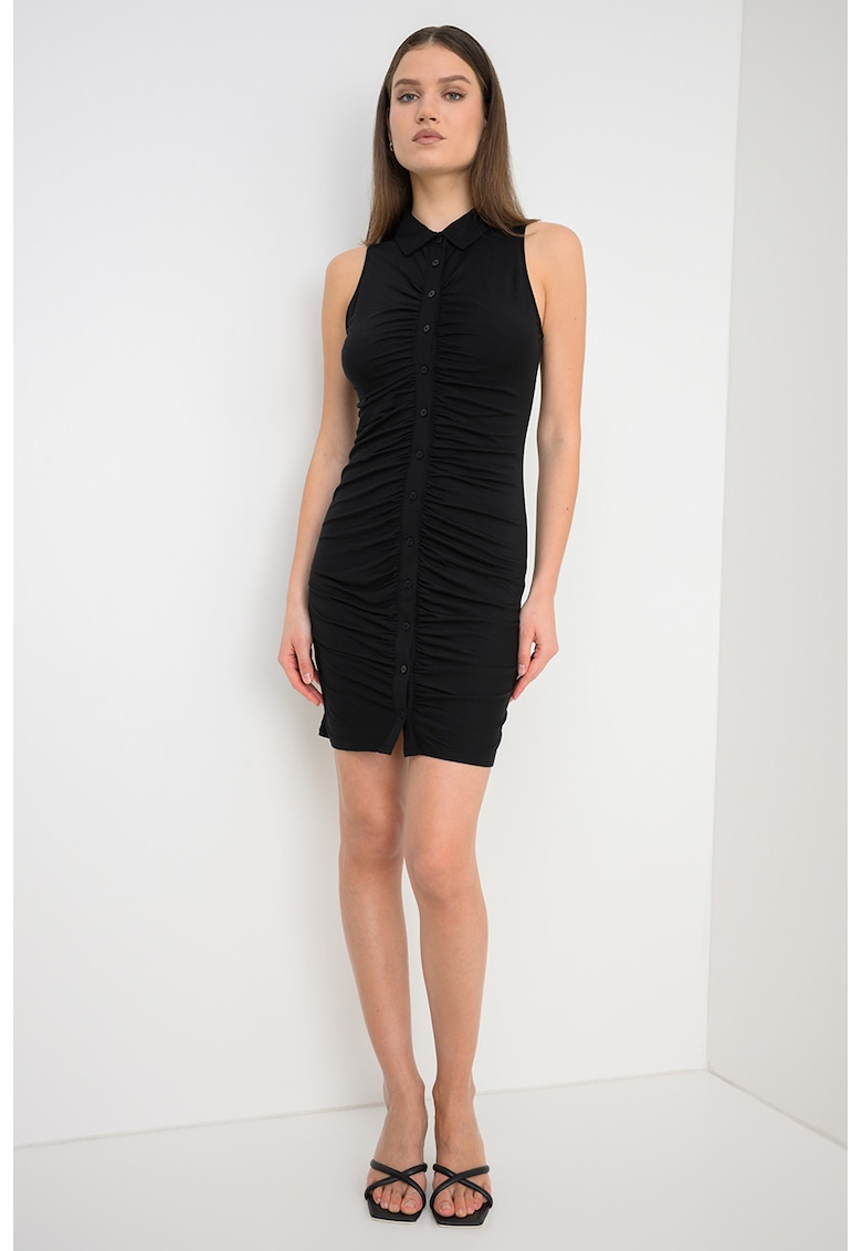 Rochie scurta cambrata - Negru