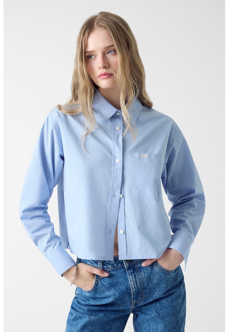 Camasa crop relaxed fit