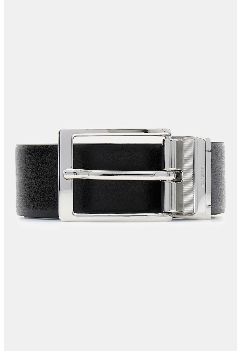 Curea din piele ecologica Milano - Negru