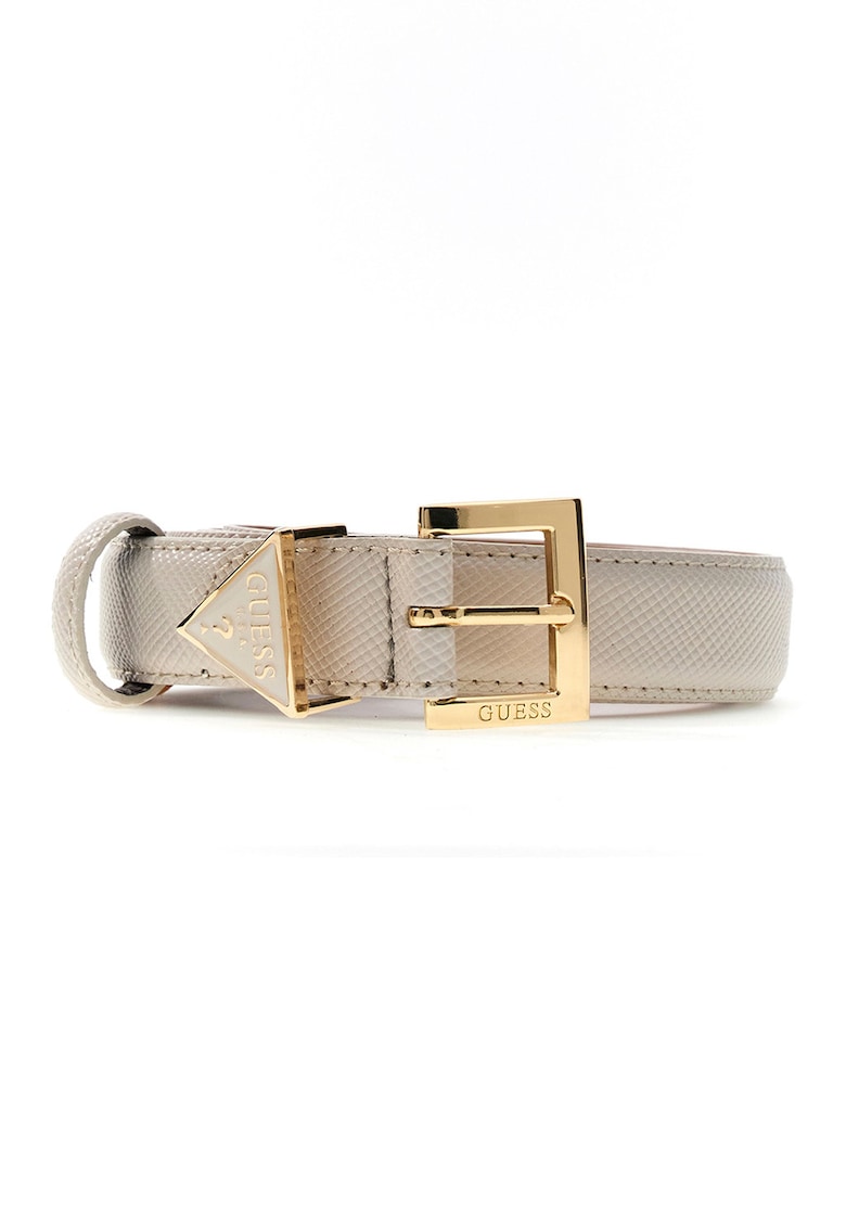 Curea din piele ecologica cu logo Noelle - Maro nisip