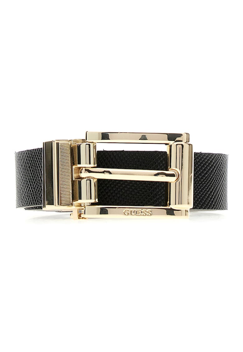 Curea reversibila ingusta Patsie - Negru