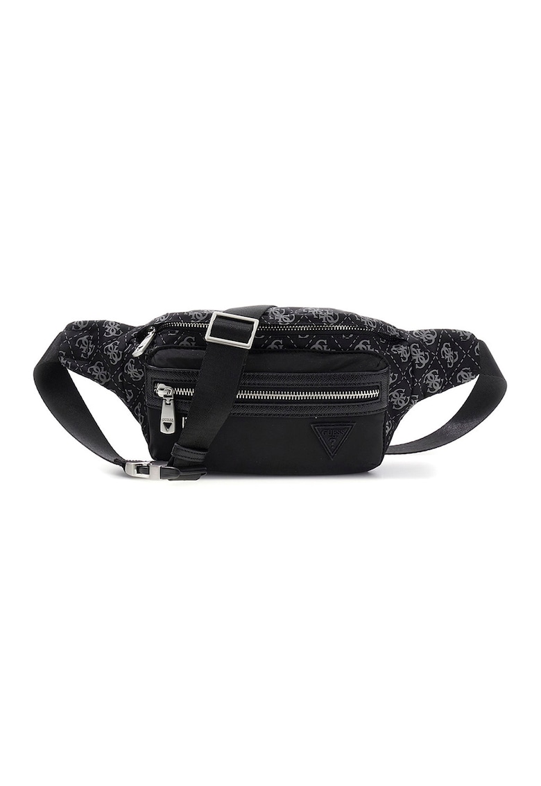 Borseta cu monograma Berlin - Negru