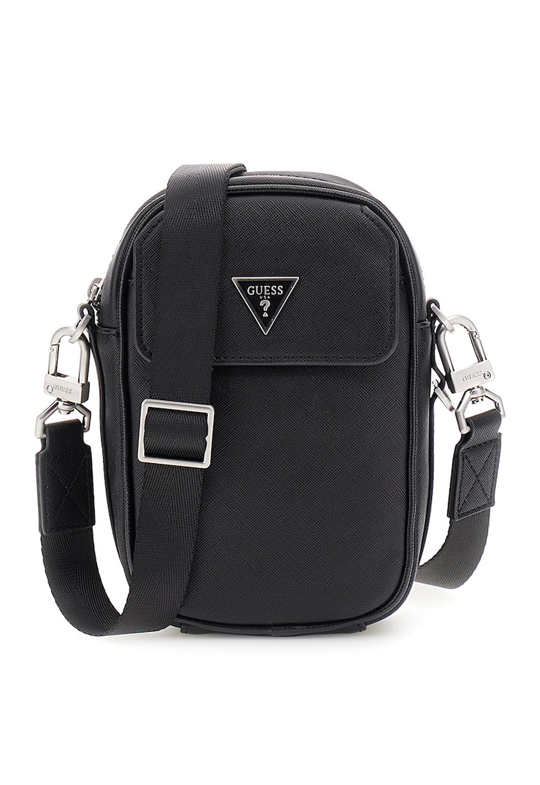 Geanta crossbody cu bareta ajustabila Milano - Negru