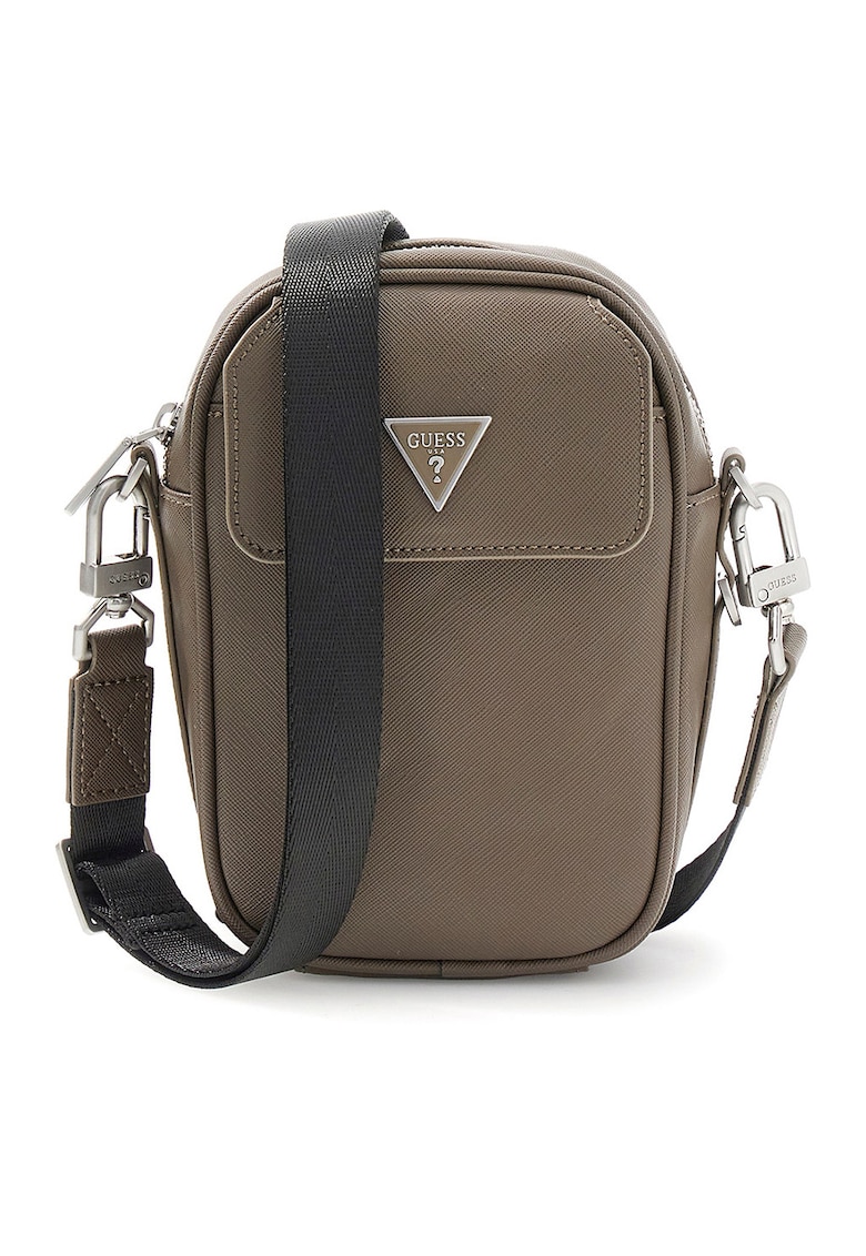 Geanta crossbody cu bareta ajustabila Milano - Grej