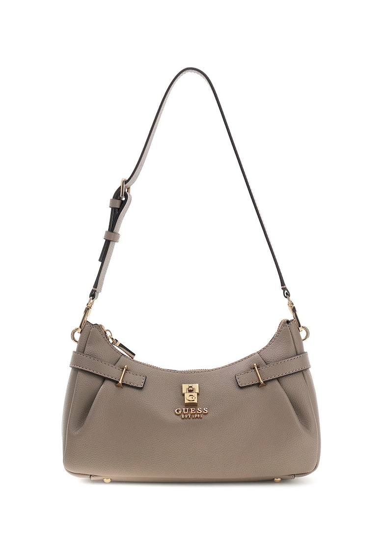 Geanta din piele ecologica cu bareta de umar Yesba - Grej