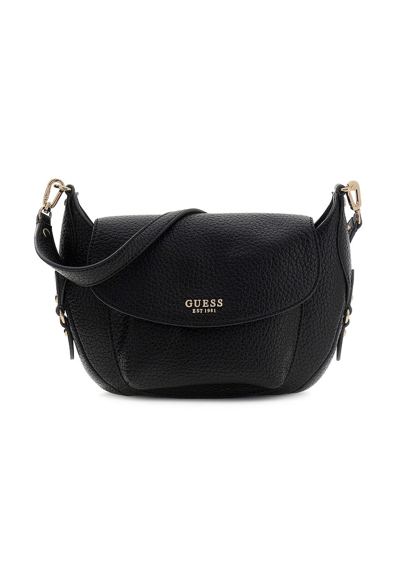 Geanta din piele ecologica cu bareta de umar Marsha - Negru