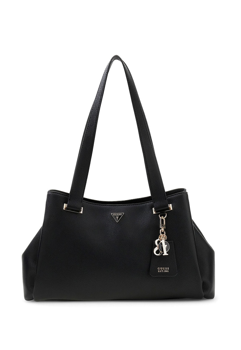 Geanta de umar cu accesoriu logo Evie - Negru