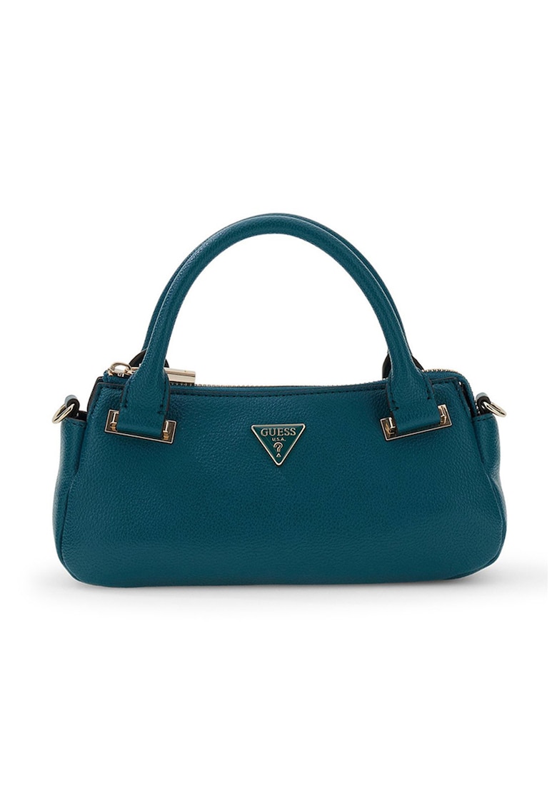 Geanta mini de mana cu bareta de umar Evie - Albastru petrol