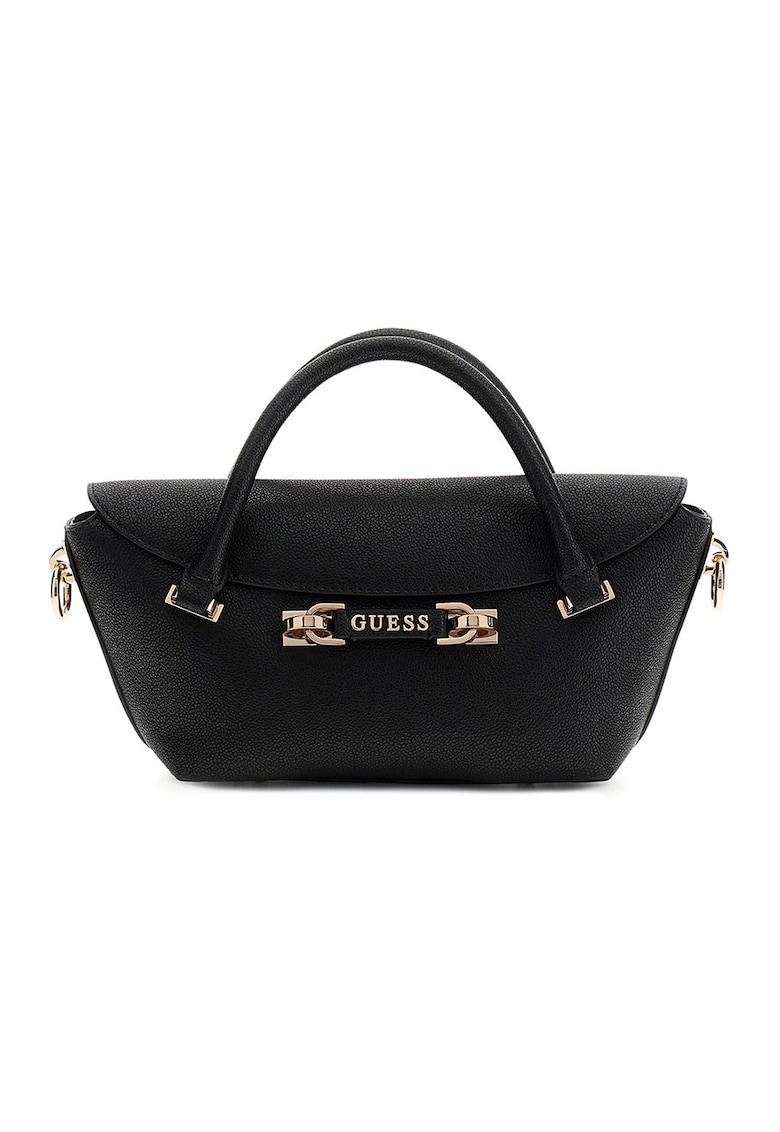 Geanta de umar cu fermoar Sophia - Negru