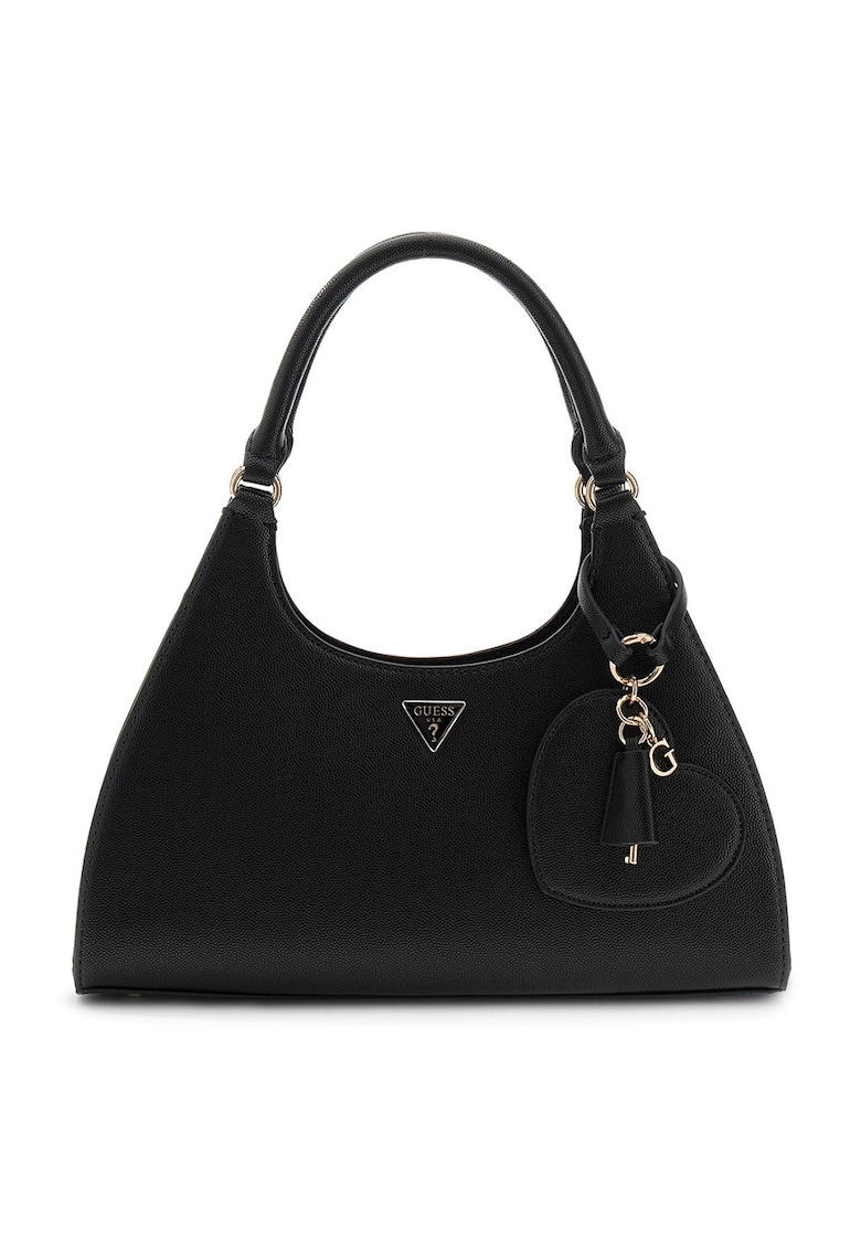 Geanta din piele ecologica cu bareta de umar si doua compartimente Isobel