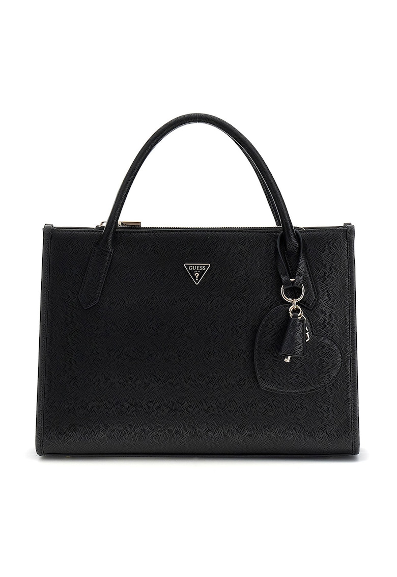 Geanta shopper cu aplicatie logo Isobel