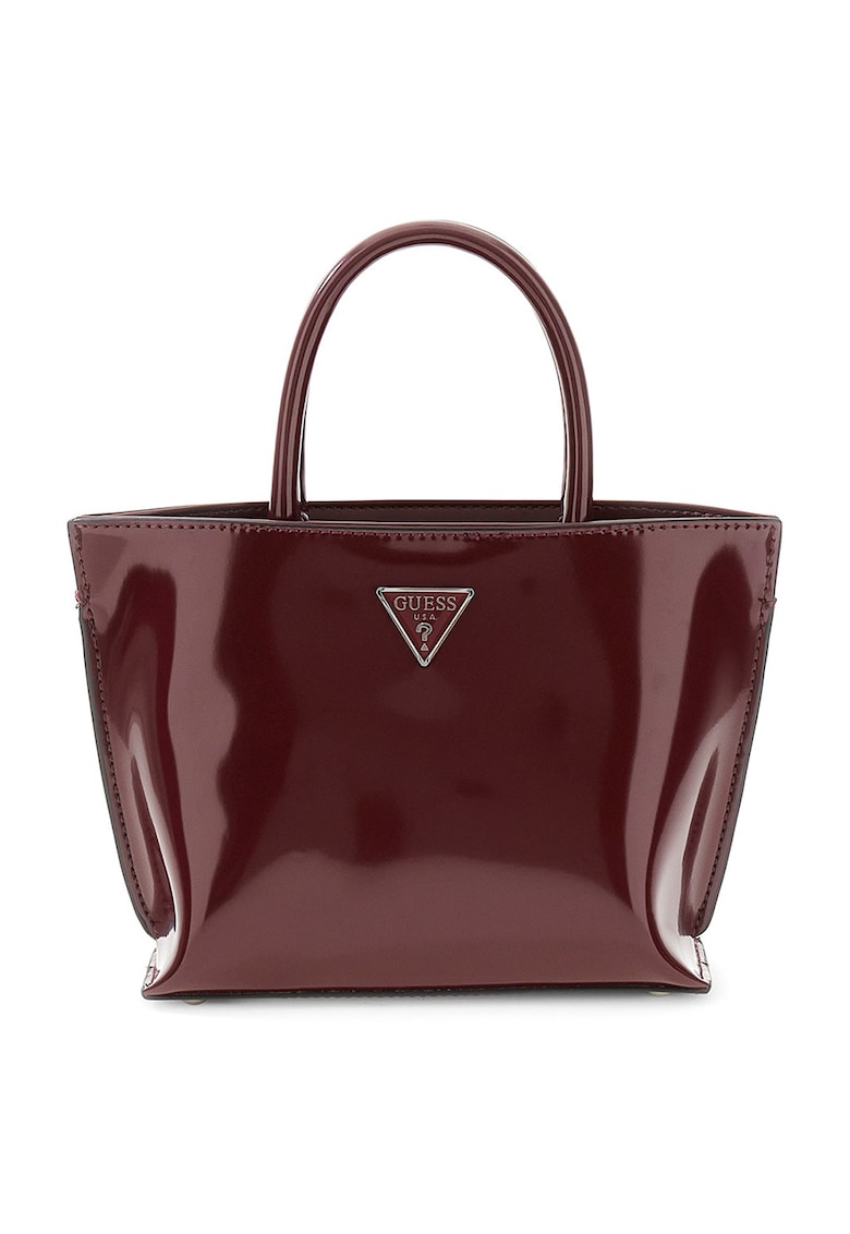 Geanta shopper din piele ecologica Arnela - Visiniu