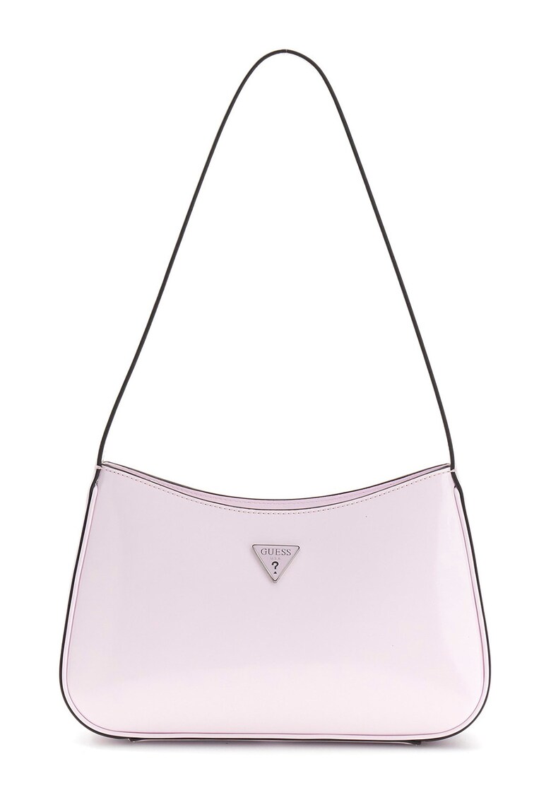 Geanta din piele ecologica cu bareta de umar Arnela II - Roz pastel