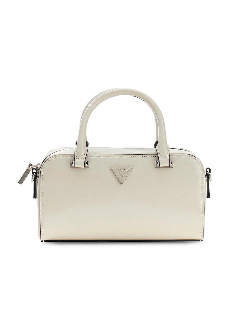 Geanta cu bareta de umar ajustabila si detasabila Arnela - Alb murdar